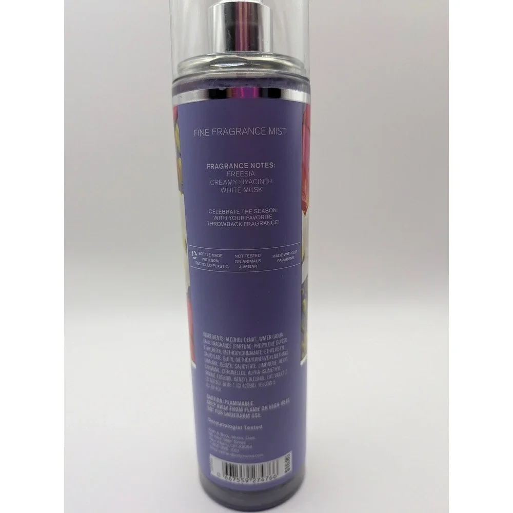 Bath & Body Works Freesia 3 Piece Set Body Mist Fragrance Spray Lotion Body Wash